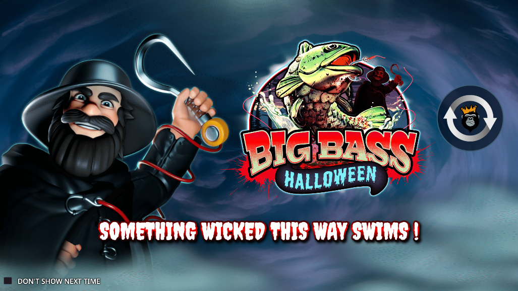 Big Bass Halloween — Hero-Banner auf ViperWin Casino
